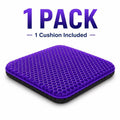 Purple Gel Seat Cushion for Office, Car & Home Comfort